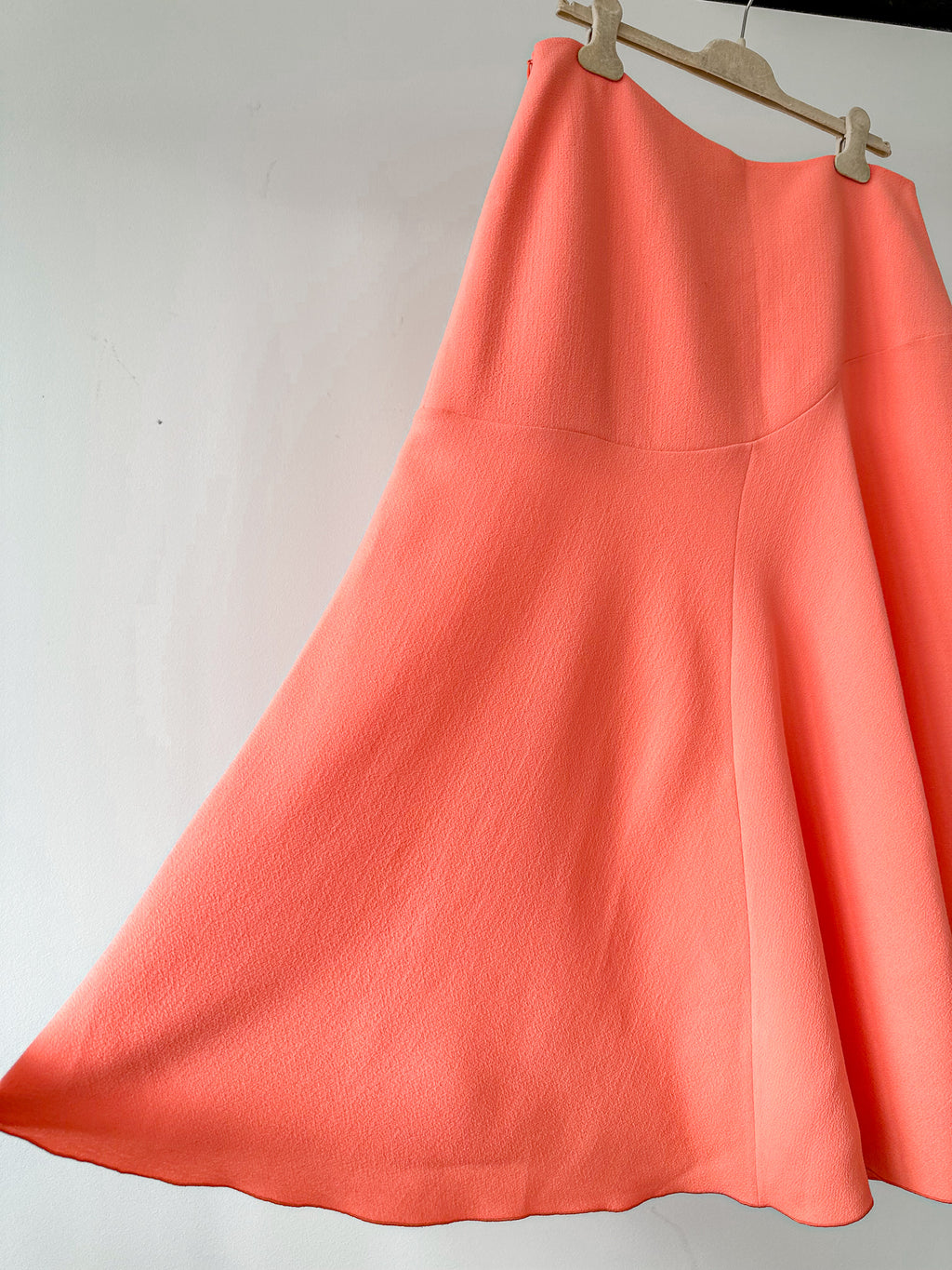 ROKSANDA Coral Adelaide Wool Crêpe Midi Skirt - House Of Huntington
