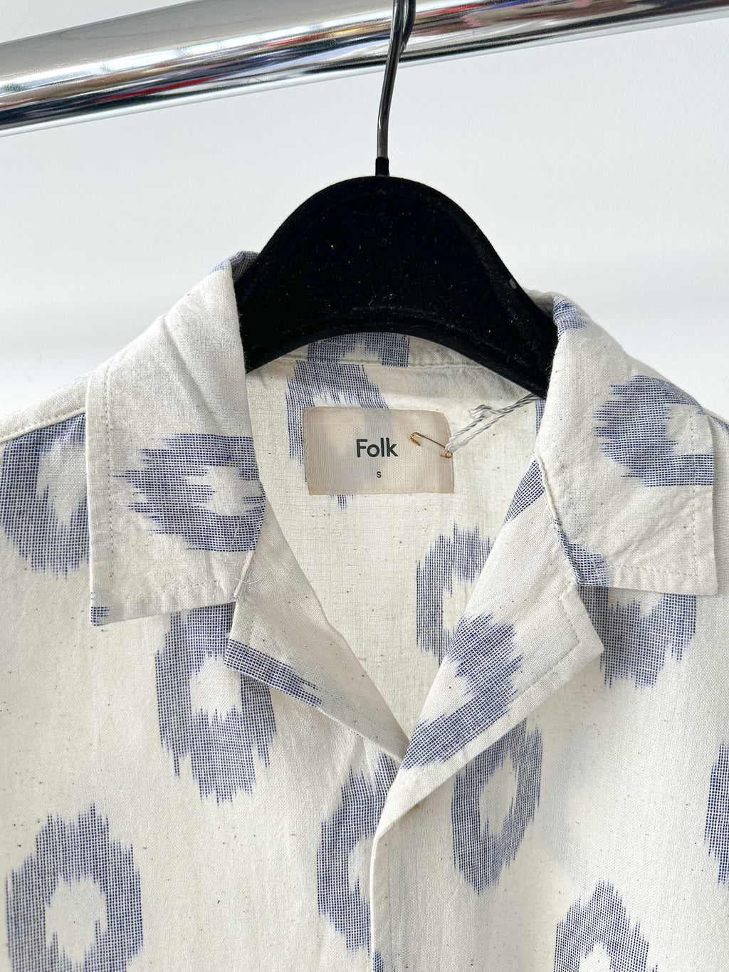 Folk Catcher White Jacquard Shirt