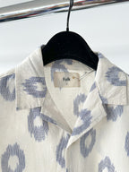Folk Catcher White Jacquard Shirt