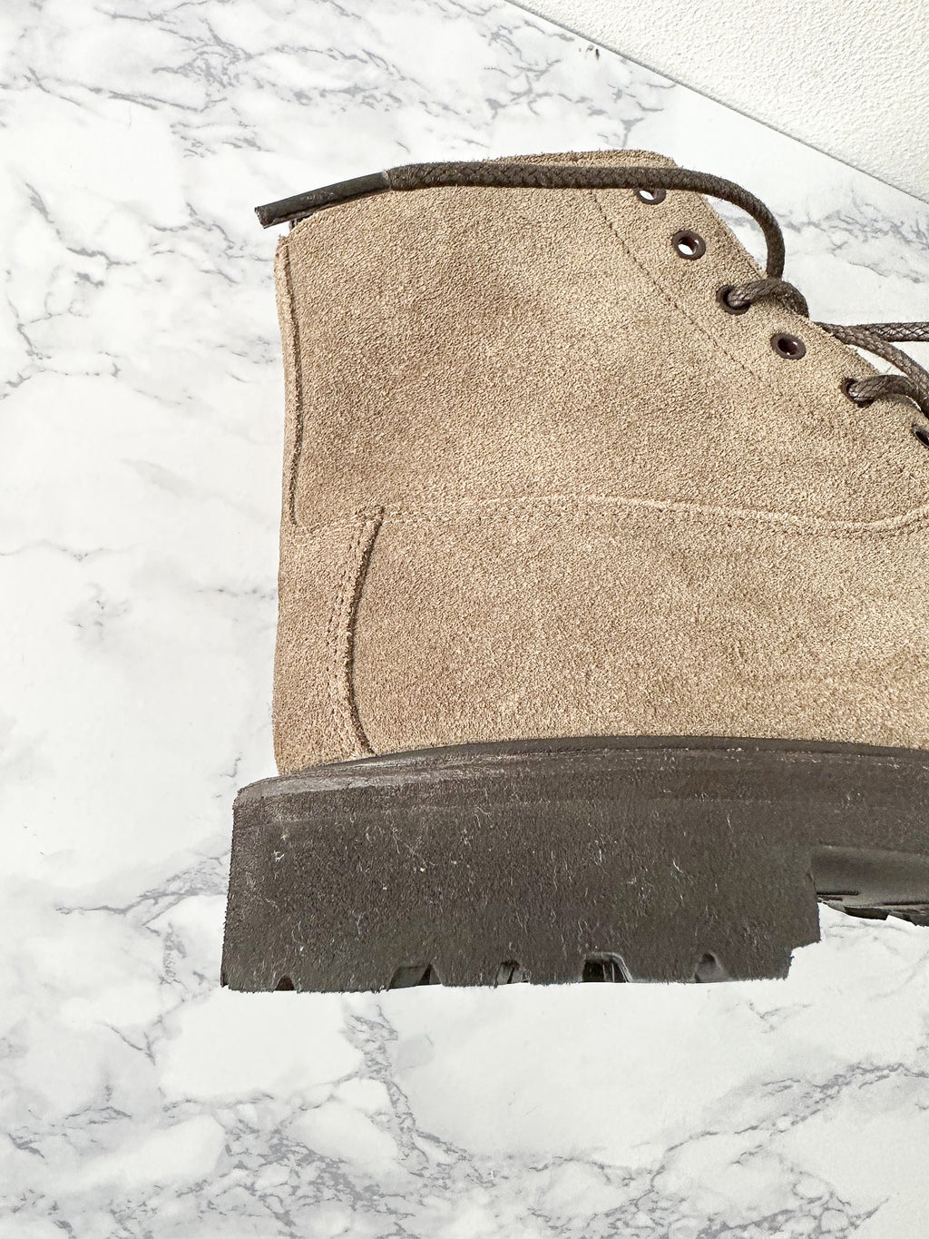 Tricker's Camilla Grey Suede Lace-Up Ankle Derby Country Boots