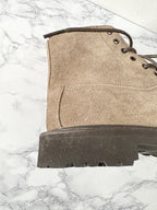 Tricker's Camilla Grey Suede Lace-Up Ankle Derby Country Boots