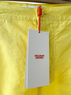 Orlebar Brown Yellow Linen Cotton Shorts