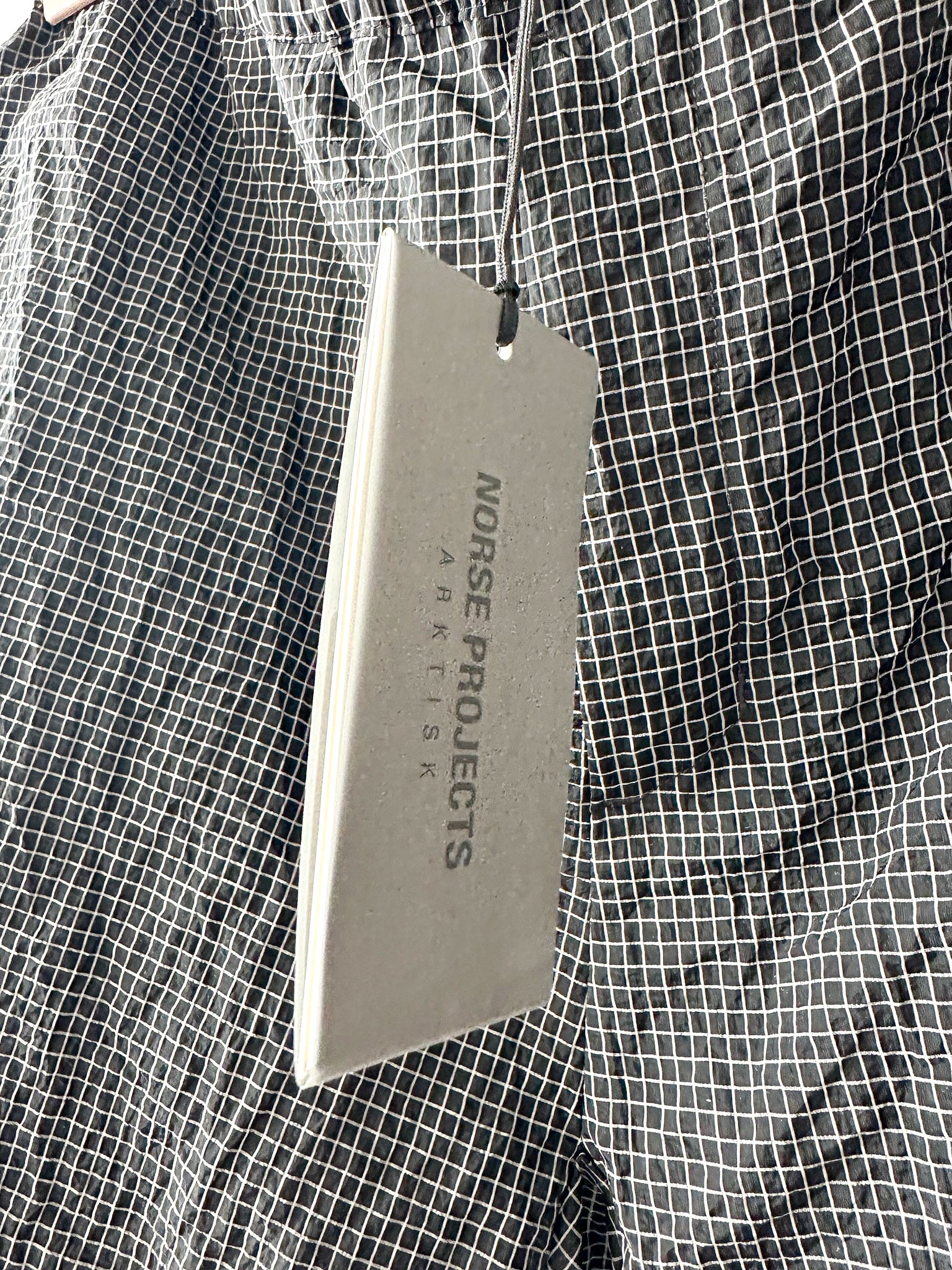 Norse Projects Arktisk Black Ripstop Shorts