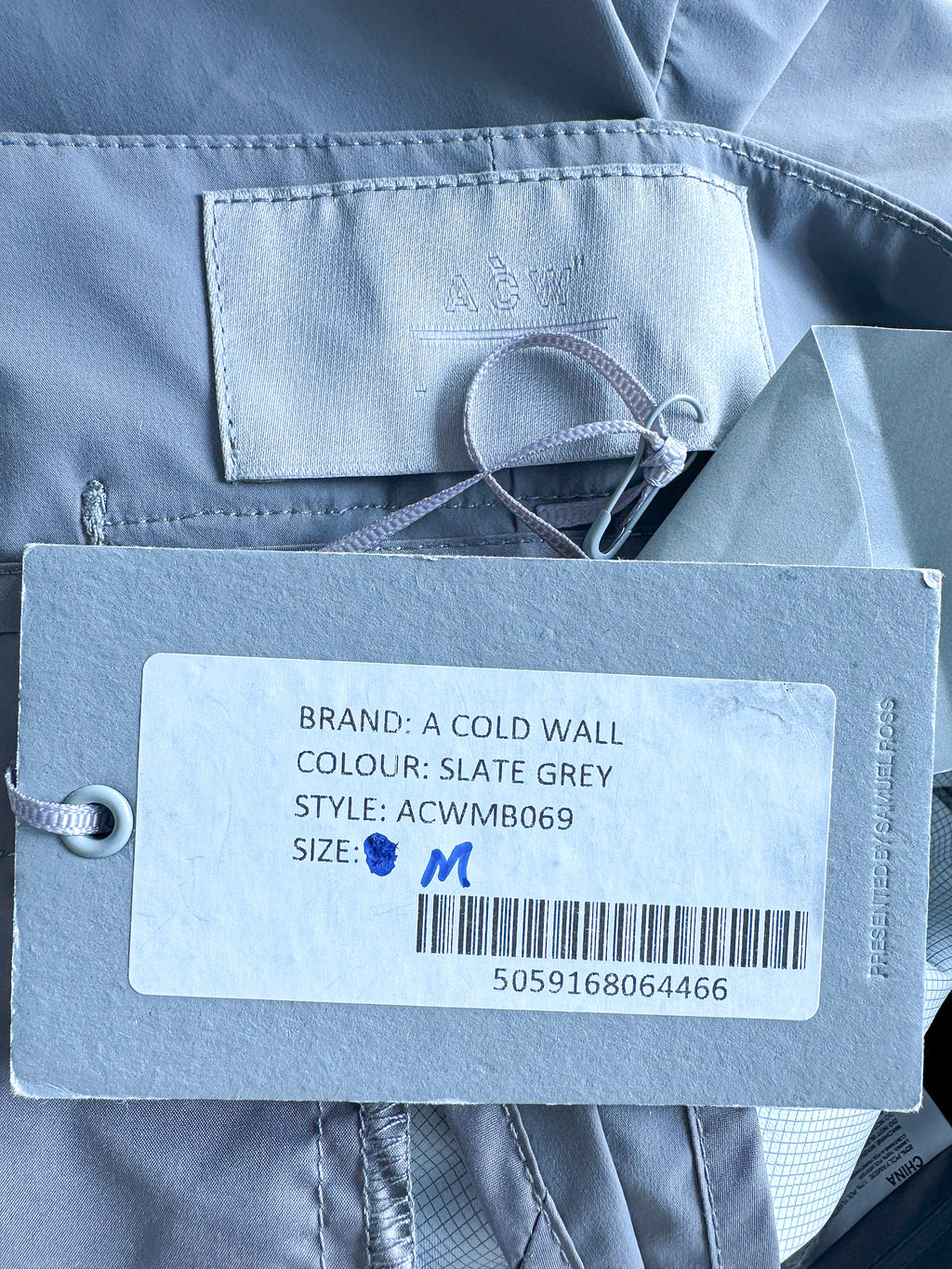 A Cold Wall ACW Grey Shorts