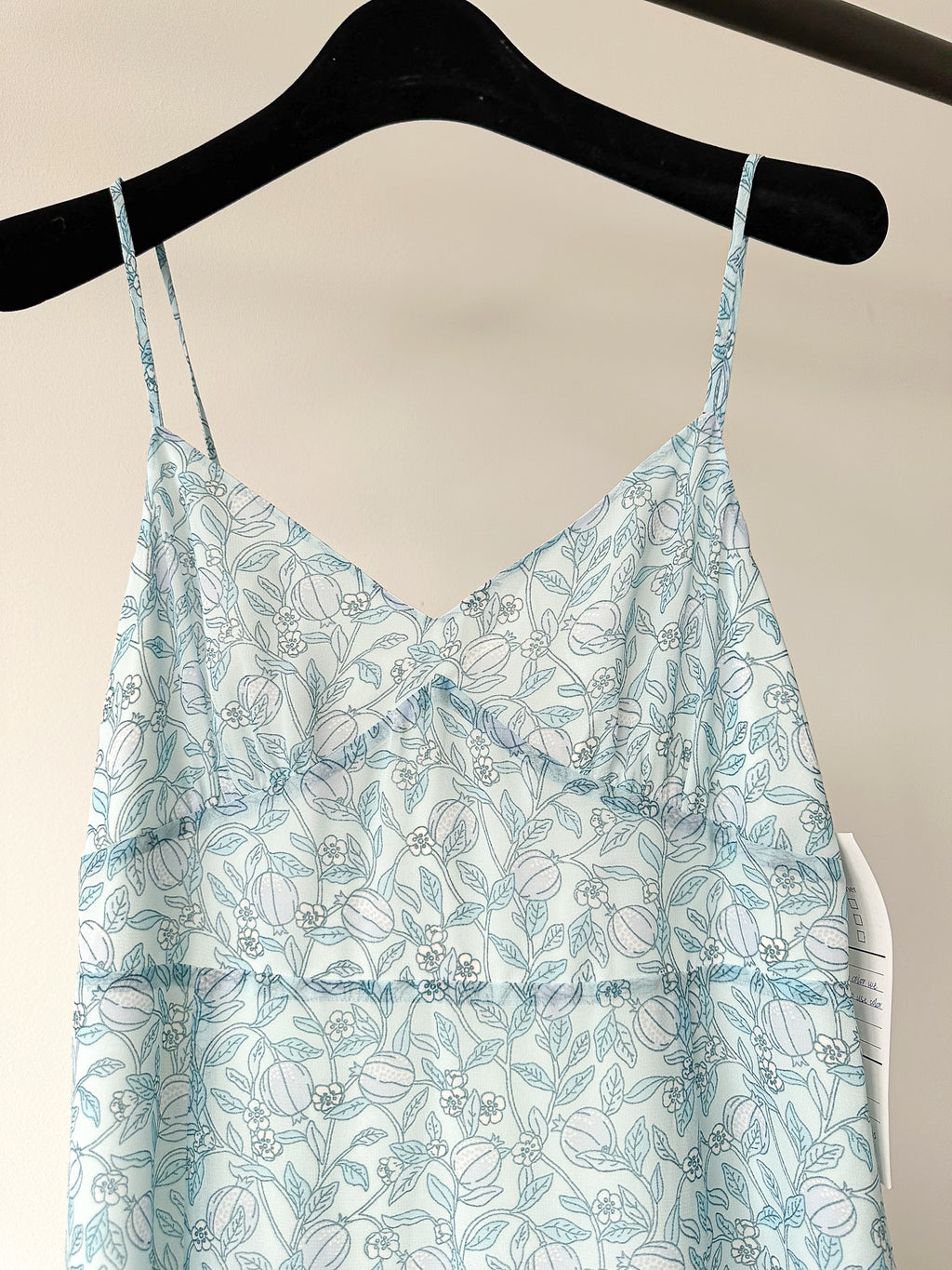 TVF for DVF Blue Floral Slip Dress - House Of Huntington