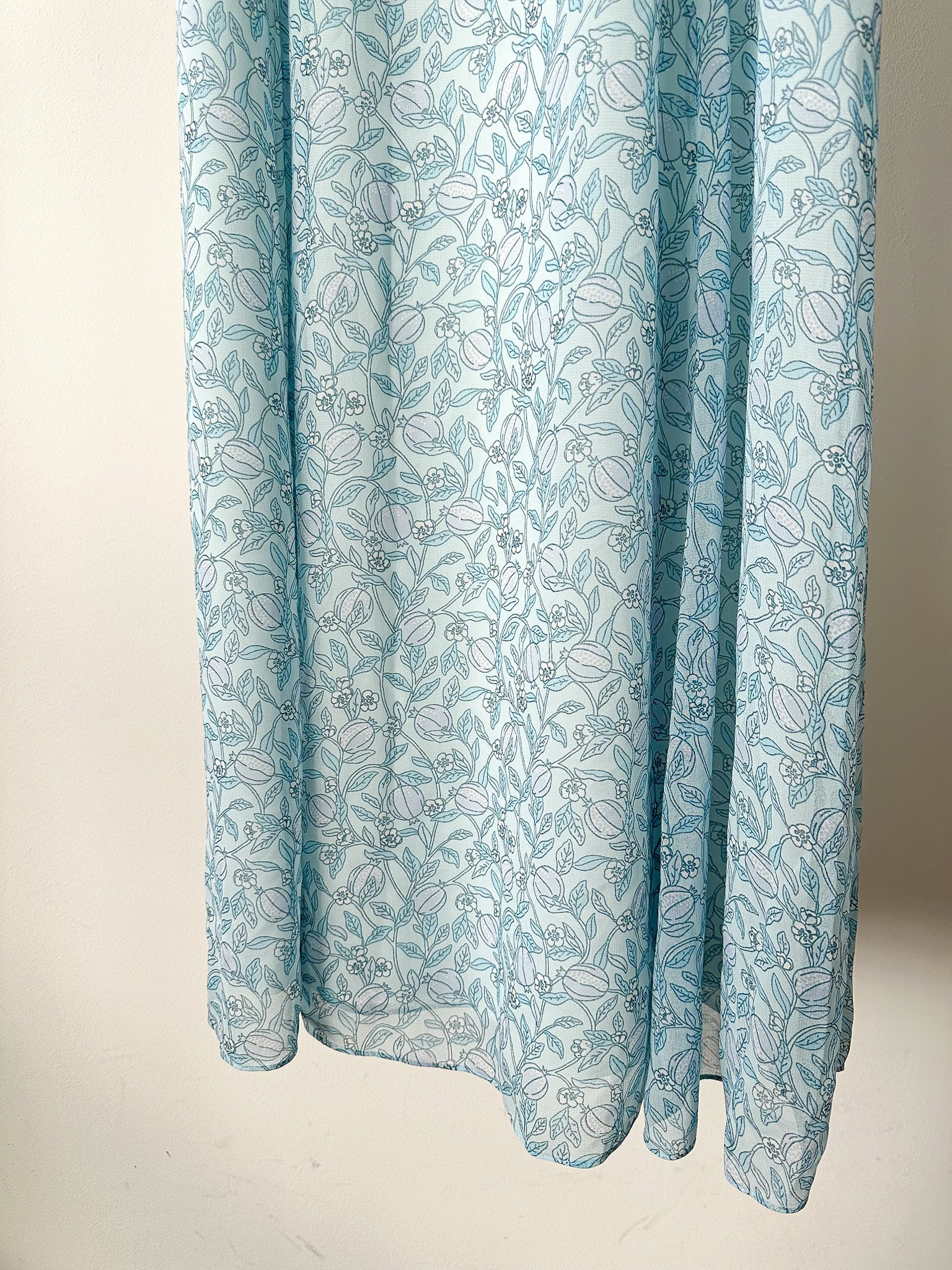 TVF for DVF Blue Floral Slip Dress - House Of Huntington