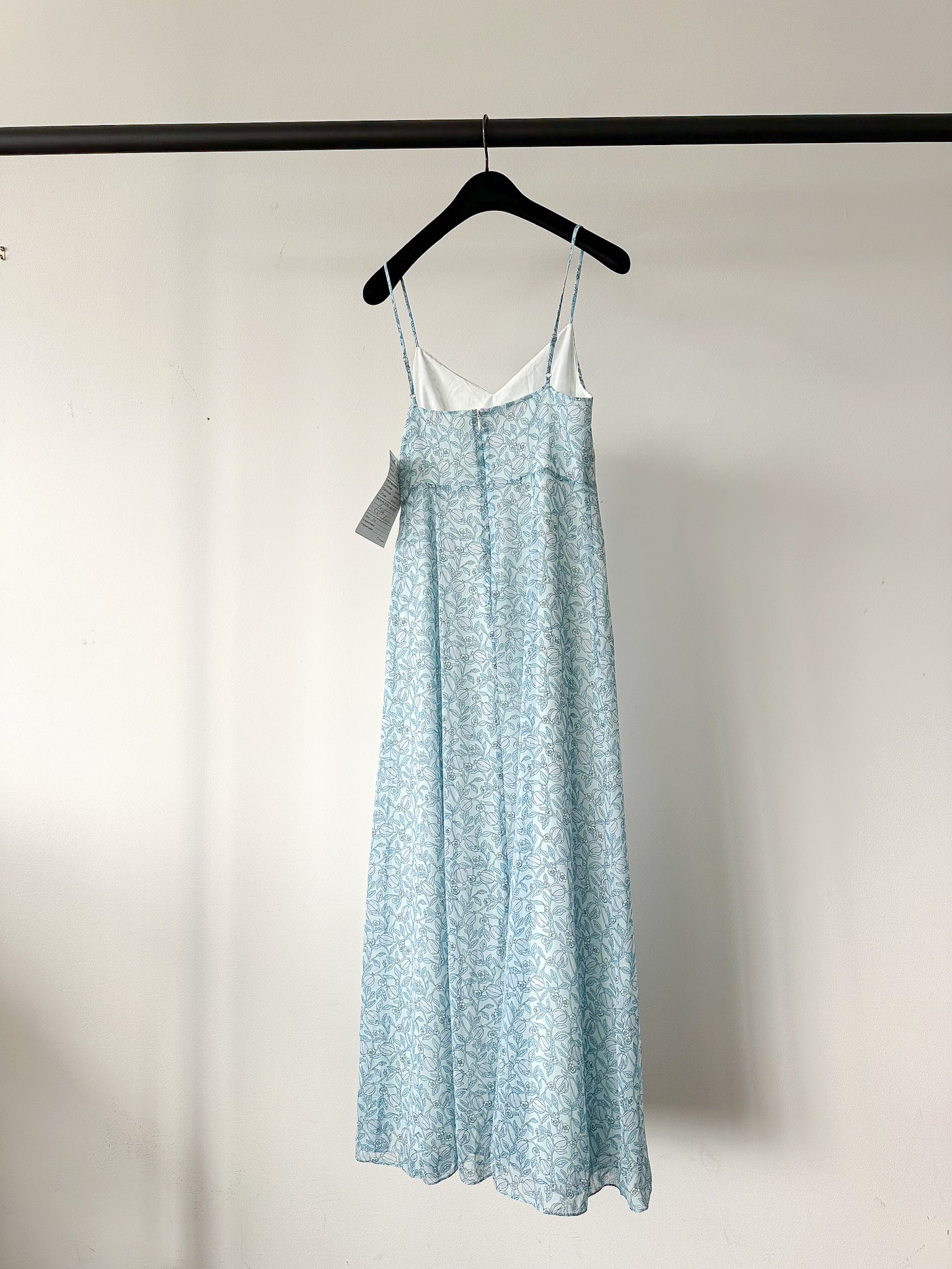 TVF for DVF Blue Floral Slip Dress - House Of Huntington