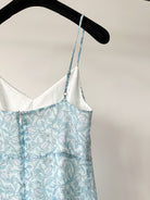 TVF for DVF Blue Floral Slip Dress - House Of Huntington