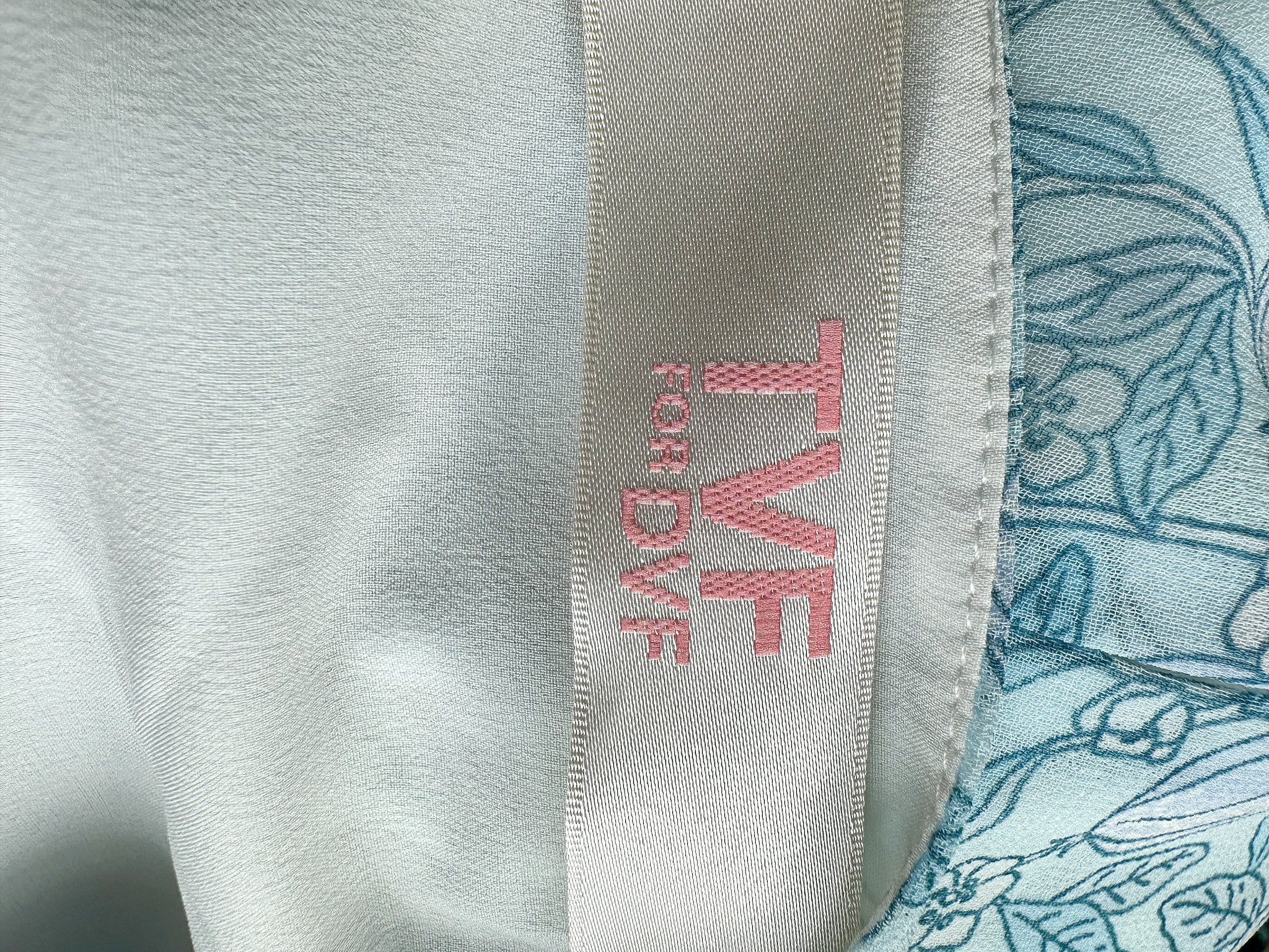 TVF for DVF Blue Floral Slip Dress - House Of Huntington