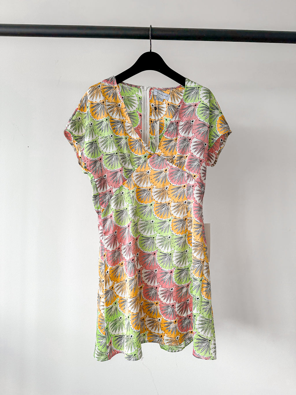 Never Fully Dressed Pastel Multicolour Deco Print Mini Dress - House Of Huntington