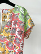Never Fully Dressed Pastel Multicolour Deco Print Mini Dress - House Of Huntington