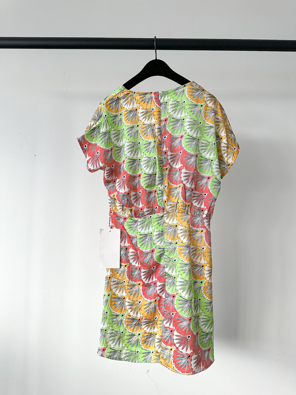 Never Fully Dressed Pastel Multicolour Deco Print Mini Dress - House Of Huntington