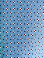 Drake's Light Blue Diamond Dot Silk Tie