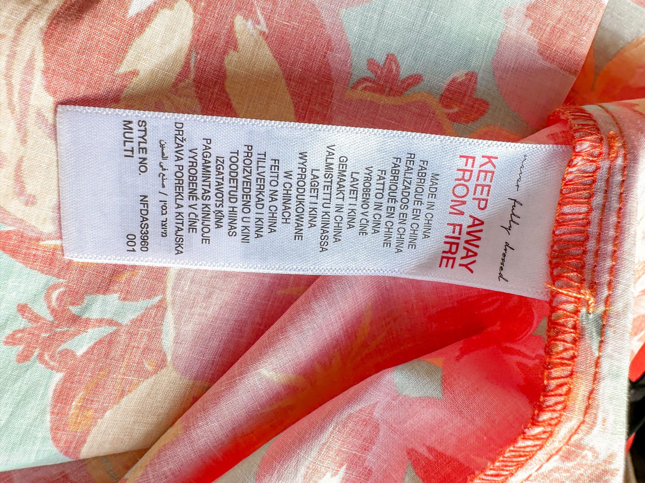Never Fully Dressed Pink Tropical Floral Wrap Mini Dress - House Of Huntington