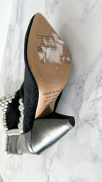 Isabel Marant Layo Studded Cone Heel Suede Black Calf Boots (EU 36)