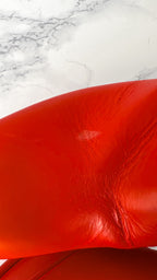 Alexander McQueen Red Platform Red Sole High Heel Boots