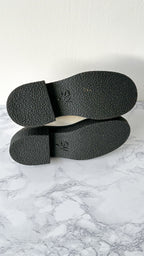 Stuart Weitzman Charli Oat White Ankle Chelsea Boots