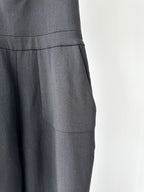 David Koma Black Cut-Out Buckle Front Evening Jumpsuit - House Of Huntington