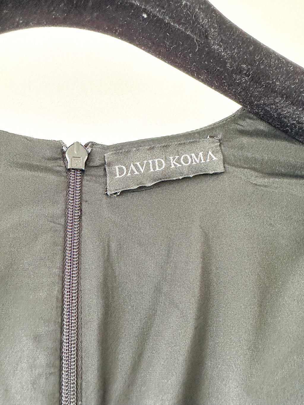 David Koma Black Cut-Out Buckle Front Evening Jumpsuit - House Of Huntington