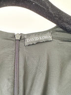 David Koma Black Cut-Out Buckle Front Evening Jumpsuit - House Of Huntington