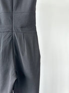 David Koma Black Cut-Out Buckle Front Evening Jumpsuit - House Of Huntington