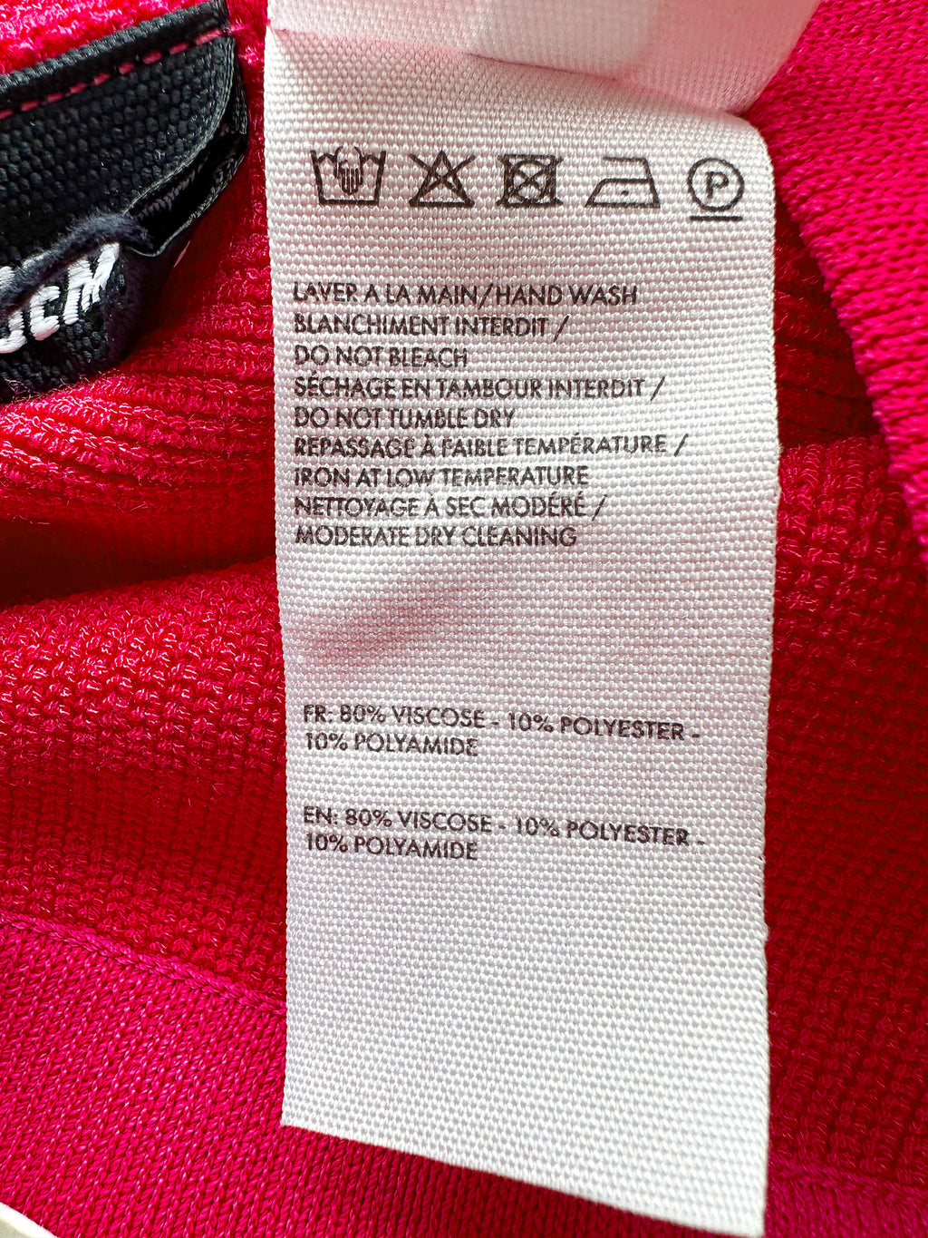 Jacquemus Le Short Pralu Pink Logo Embellished Biker Shorts