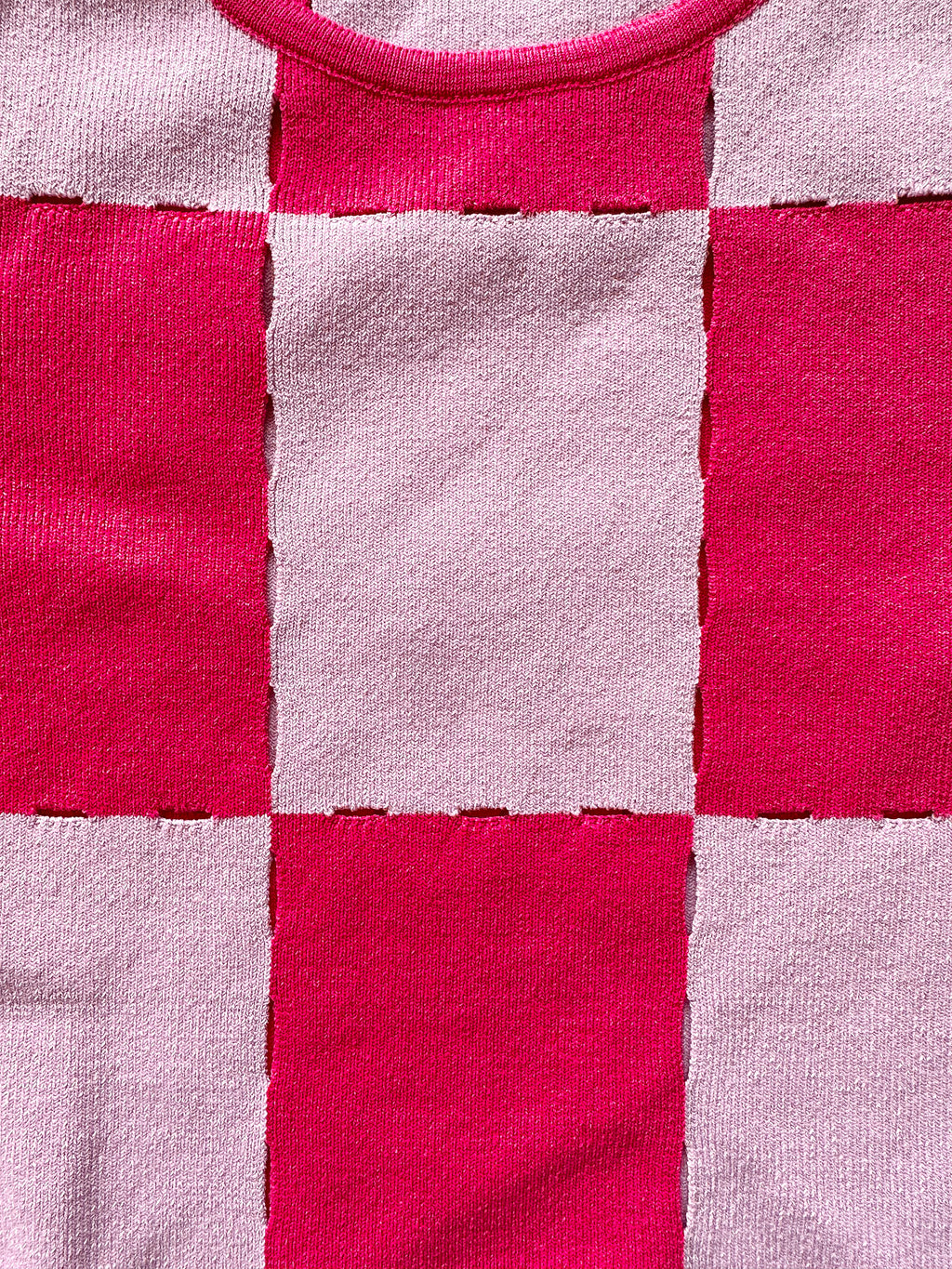 Jacquemus Le Maille Gelato Pink Knit Top