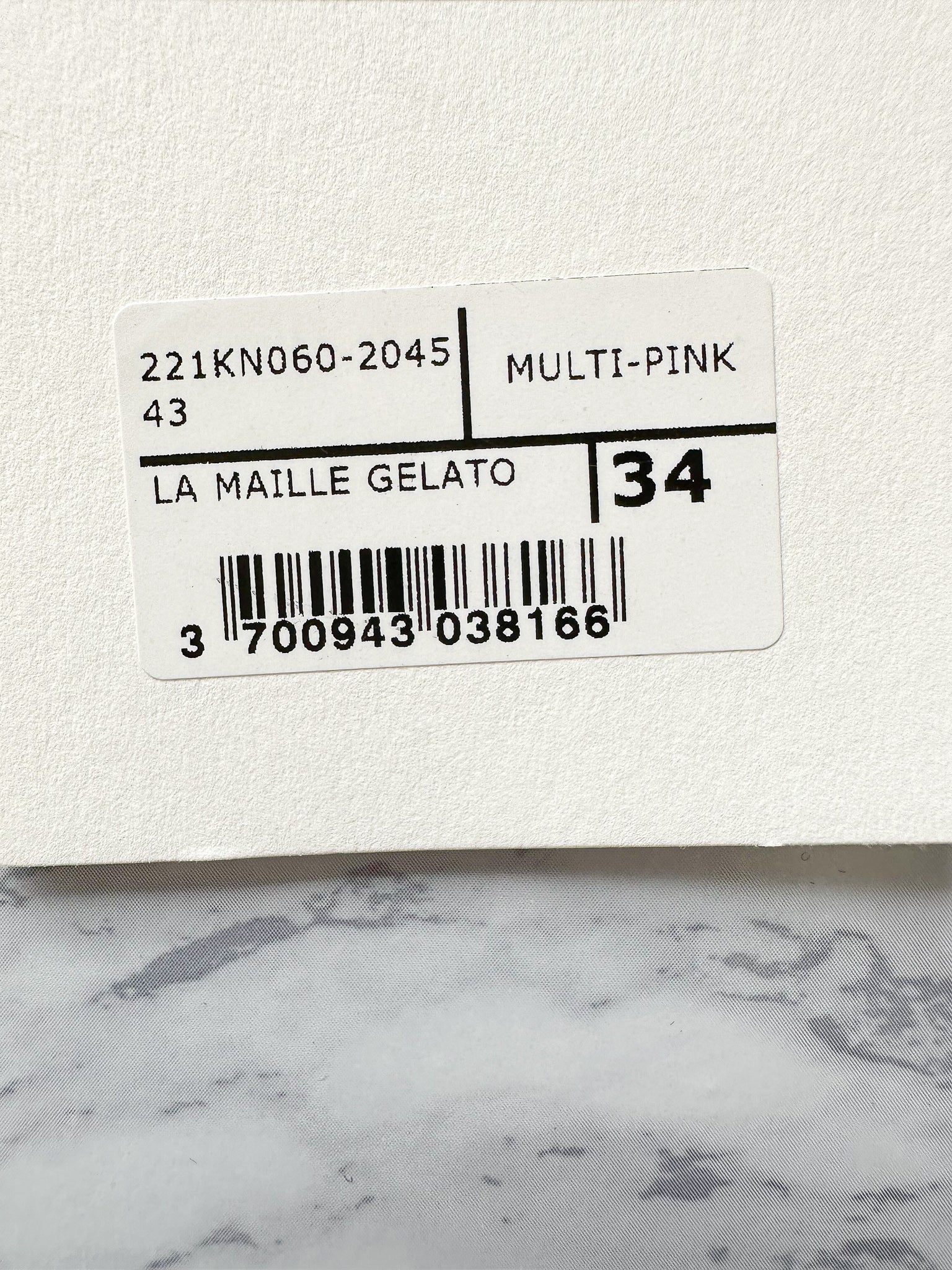 Jacquemus Le Maille Gelato Pink Knit Top