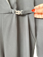 David Koma Black Tuxedo Straight-Leg Jumpsuit - House Of Huntington