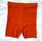 Jacquemus Le Short Arancia Red Biker Shorts