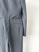 David Koma Black Tuxedo Straight-Leg Jumpsuit - House Of Huntington