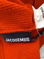 Jacquemus Le Short Arancia Red Biker Shorts