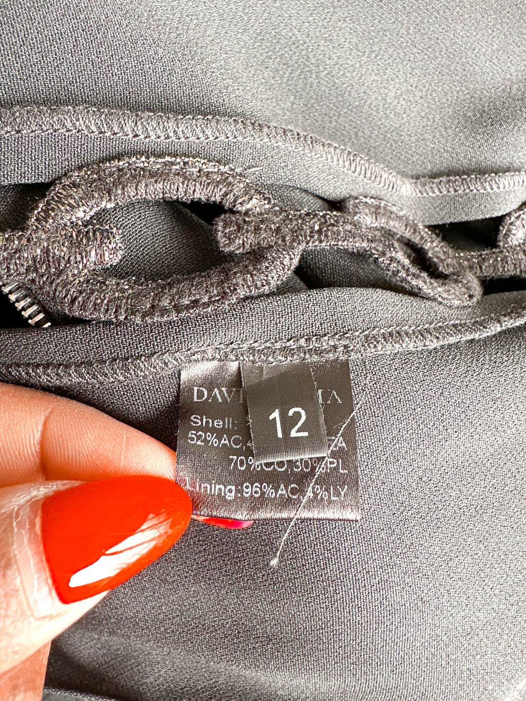 David Koma Black Lace-Up Cut-Out Details Evening Jumpsuit - House Of Huntington