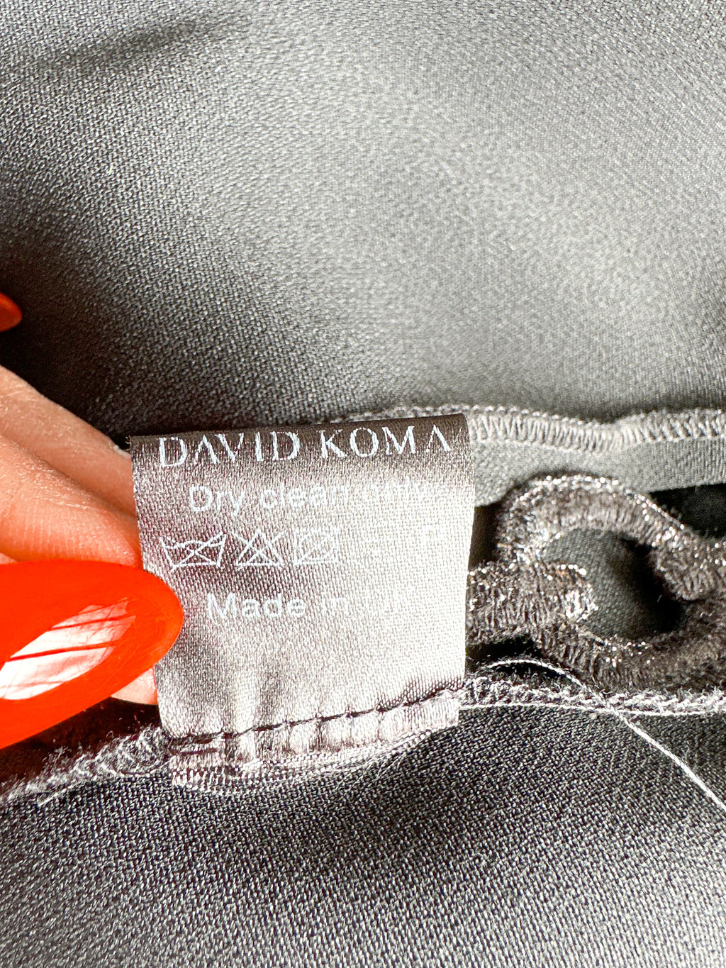 David Koma Black Lace-Up Cut-Out Details Evening Jumpsuit - House Of Huntington