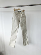 Jacquemus Le Papier Le De Nimes Light Beige Jeans