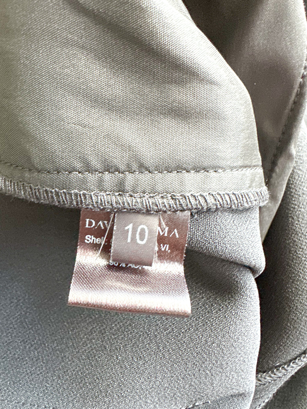 David Koma Monochrome Crepe V-Cut Strappy Black White Jumpsuit - House Of Huntington