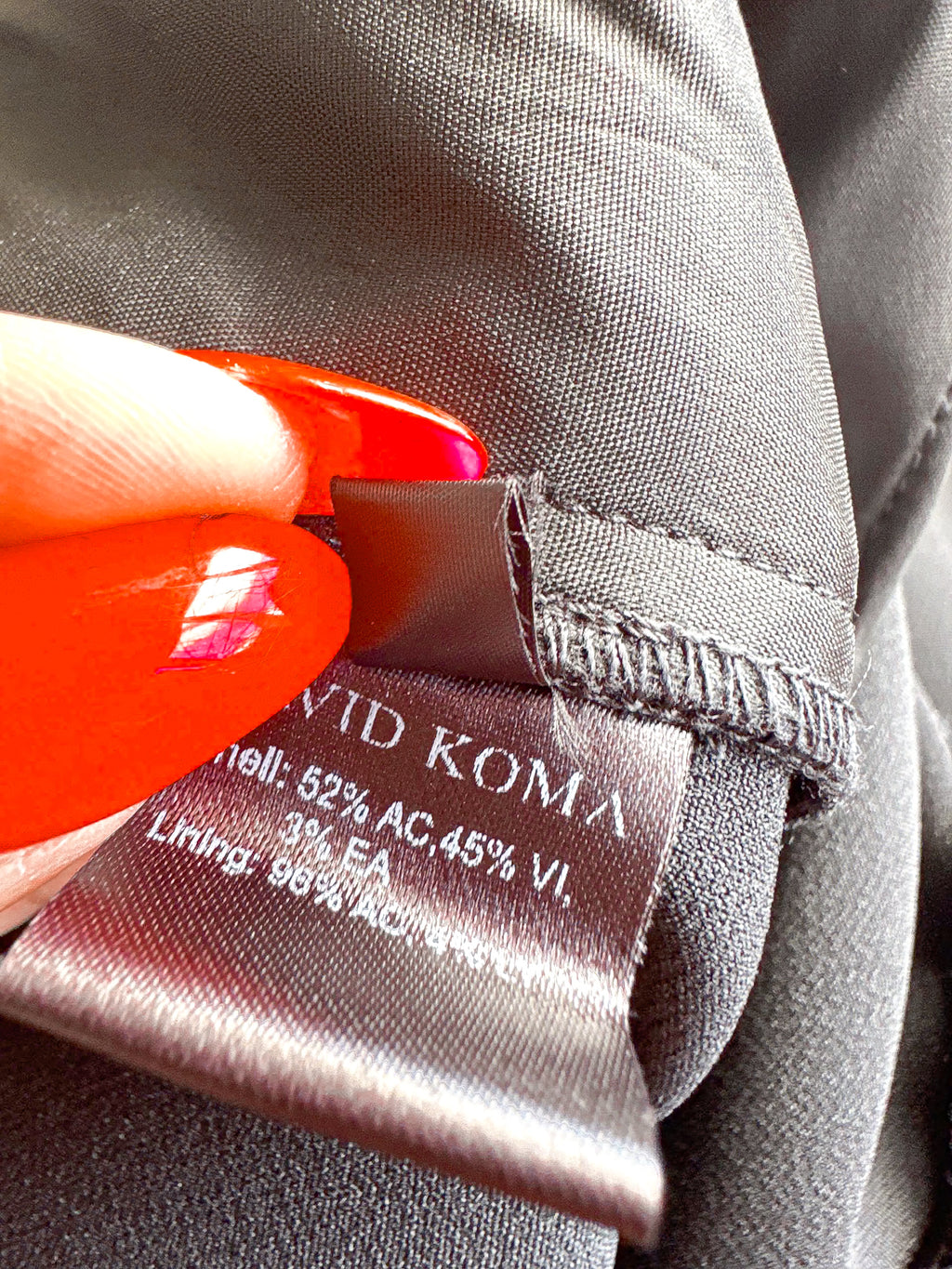 David Koma Monochrome Crepe V-Cut Strappy Black White Jumpsuit - House Of Huntington