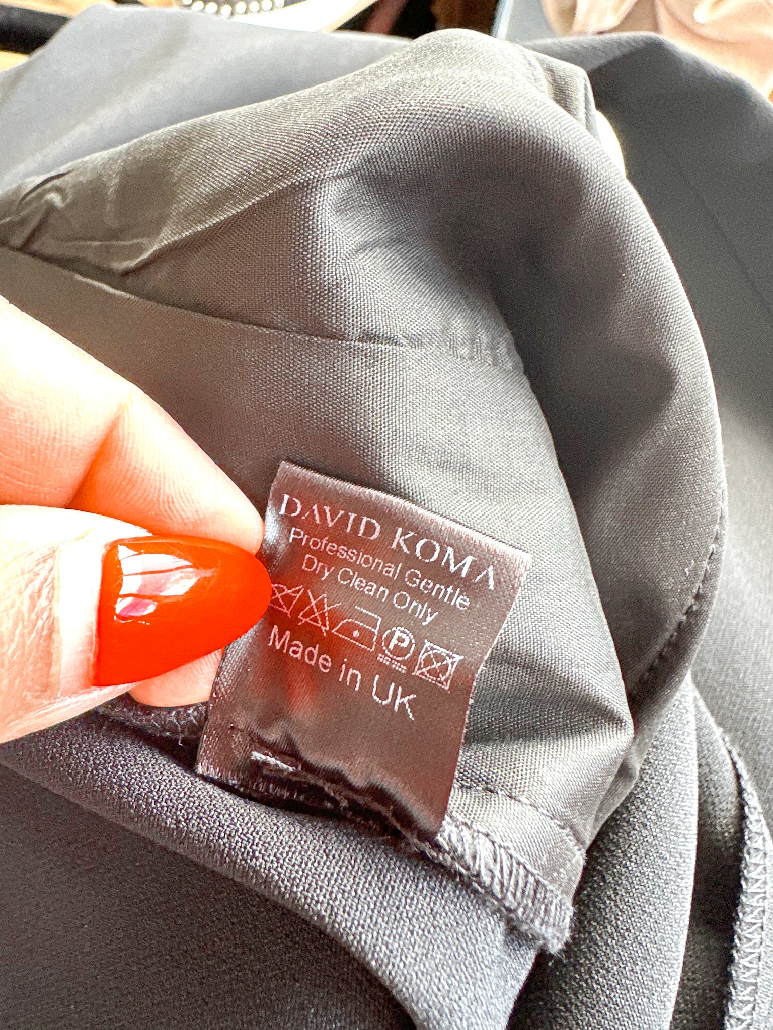 David Koma Monochrome Crepe V-Cut Strappy Black White Jumpsuit - House Of Huntington