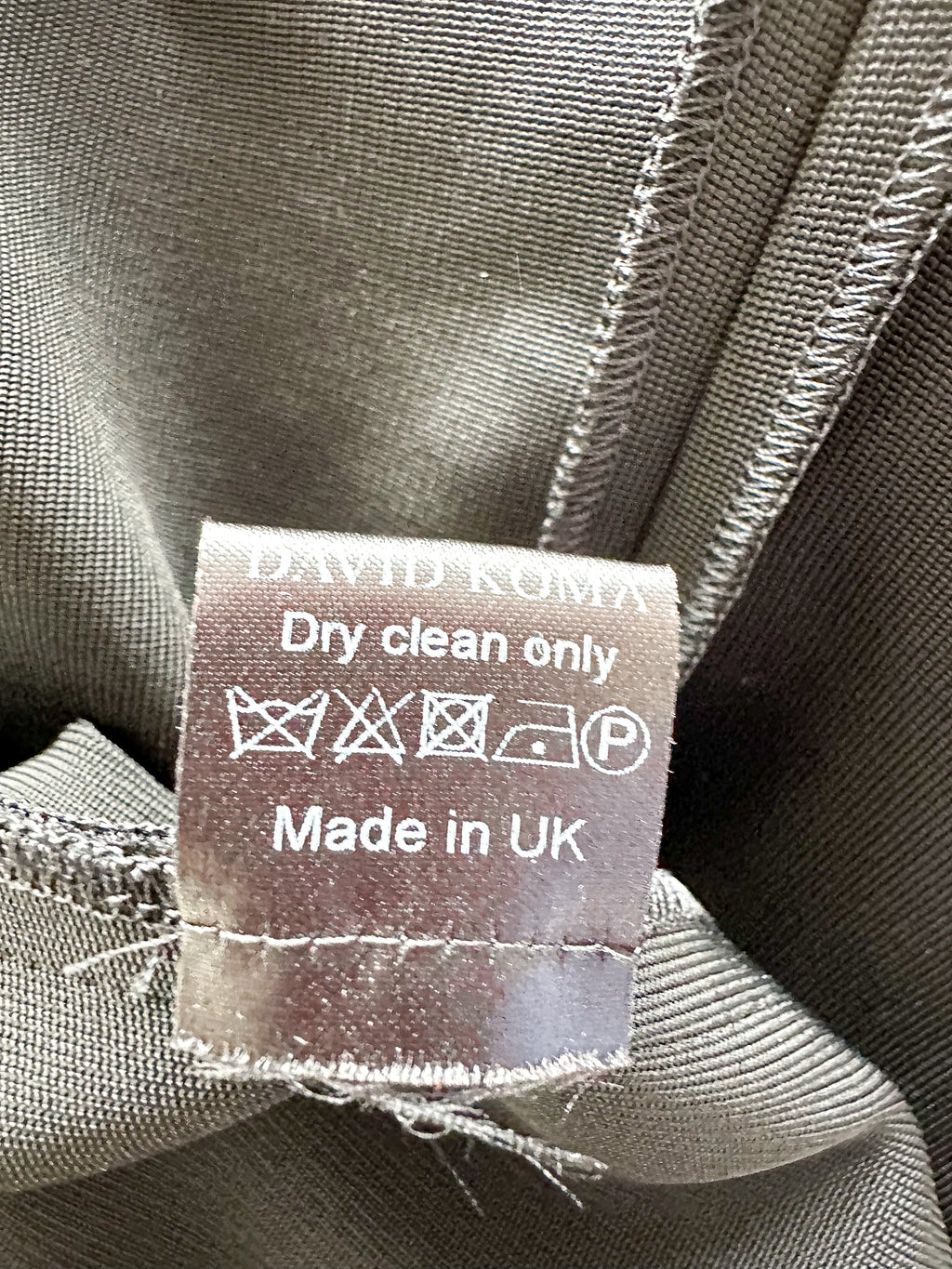 David Koma Black Cold Shoulder Long Sleeve Crepe Shift Dress - House Of Huntington