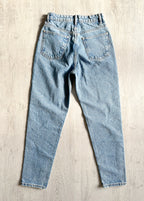 Germanier Sparkly Embellished Crystal Patch Denim Jeans