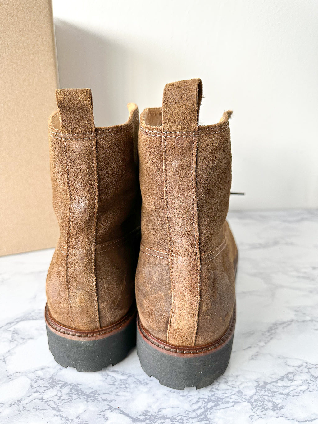 Belstaff Alperton Full-Grain Leather Boots