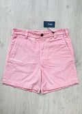 Drake's Fatigue Pink Cotton Corduroy Needlecord Shorts - House Of Huntington