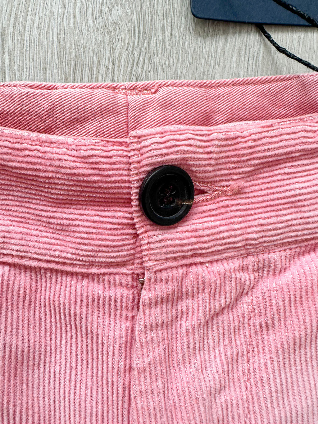 Drake's Fatigue Pink Cotton Corduroy Needlecord Shorts - House Of Huntington