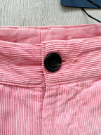 Drake's Fatigue Pink Cotton Corduroy Needlecord Shorts - House Of Huntington