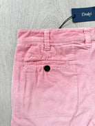 Drake's Fatigue Pink Cotton Corduroy Needlecord Shorts - House Of Huntington
