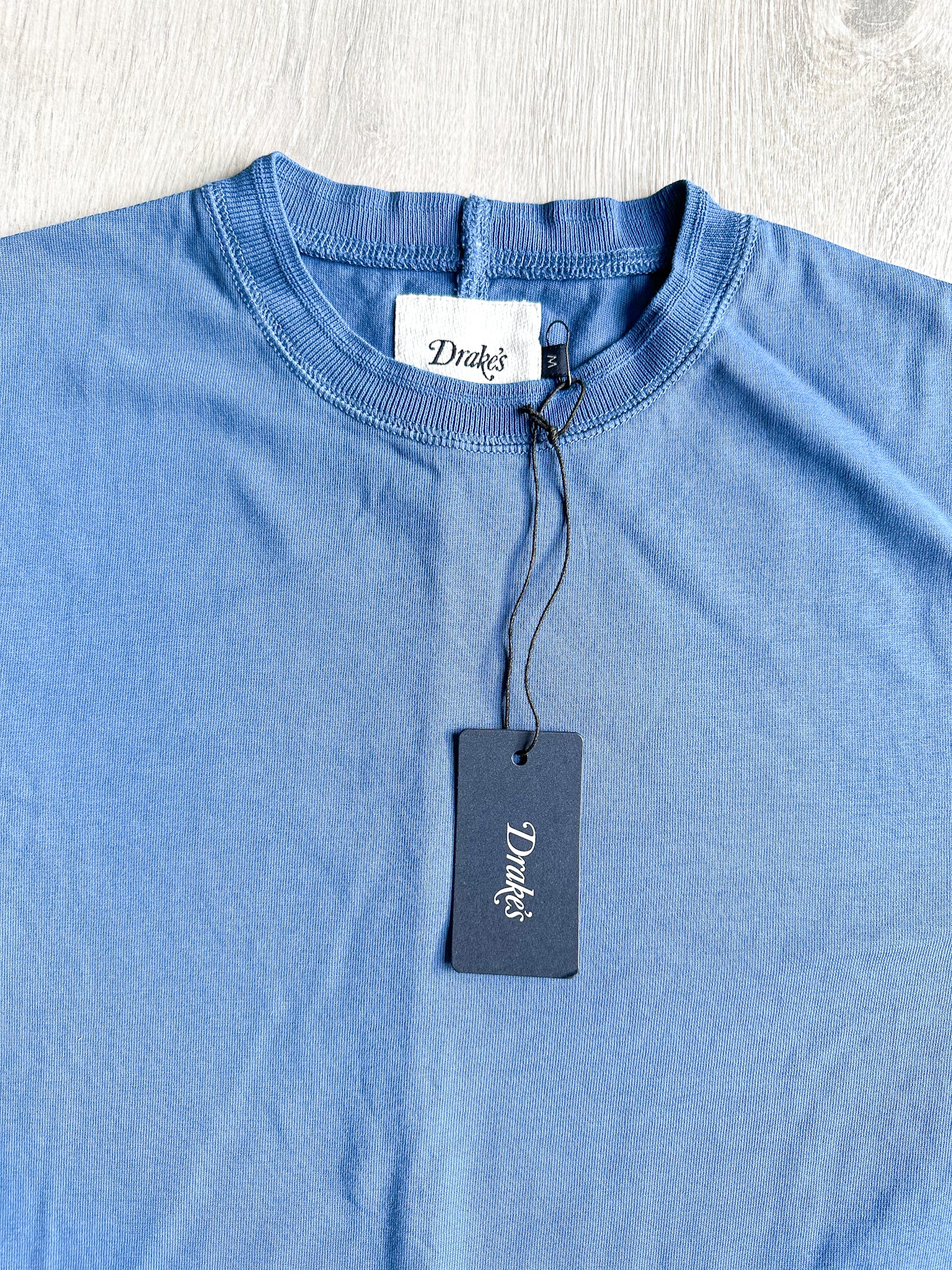 Drake's Dutch Blue Long Sleeve Hiking Tee Shirt - House Of Huntington