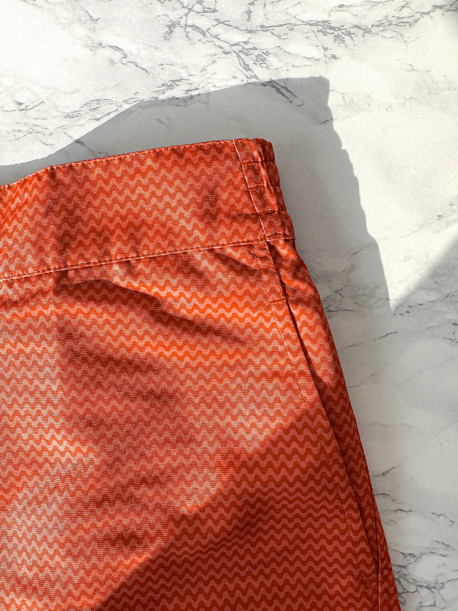 Frescobal Carioca Classic Underwater Copacabana Terracota Swim Shorts