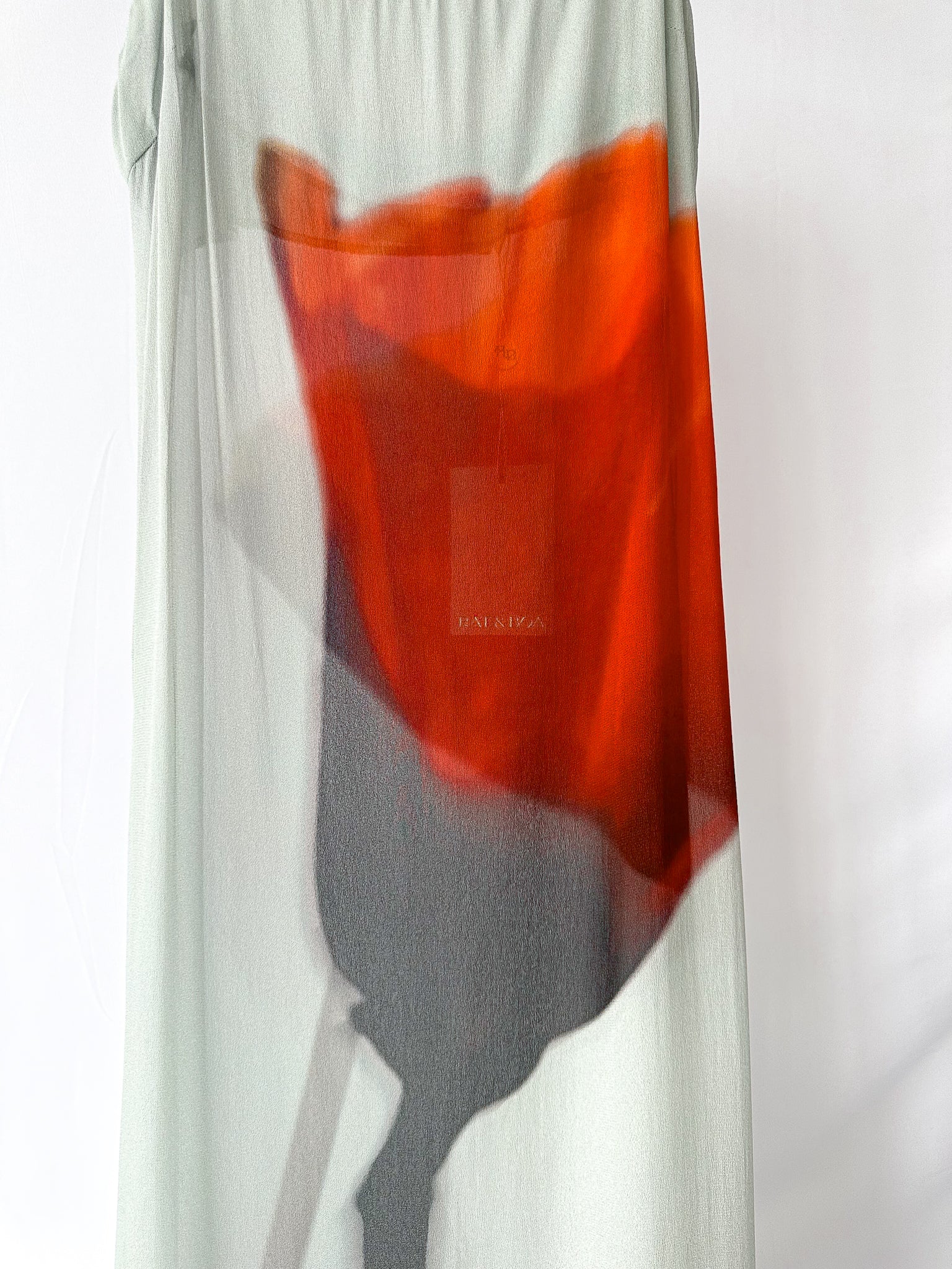 Rat and Boa Luciana Tulip Print Slip Maxi Dress