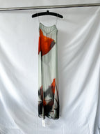 Rat and Boa Luciana Tulip Print Slip Maxi Dress