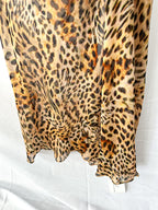 Rat and Boa Laviza Leopard Print Slip Maxi Dress